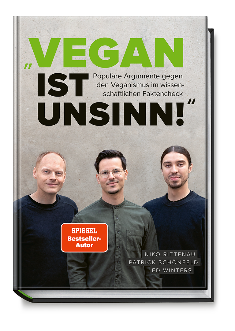 Vegan ist Unsinn Buch Niko Rittenau